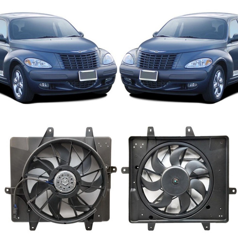 Electroventilador Para Chrysler Pt Cruiser Nafta Completo