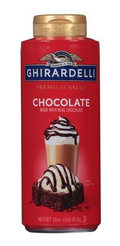 Jarabe De Chocolate Ghirardelli 454gr Producto Americano