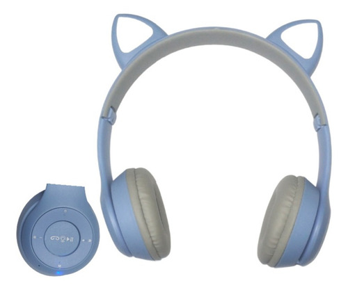 Audifono Bluetooth Oreja De Gato Con Luz Led Mz47