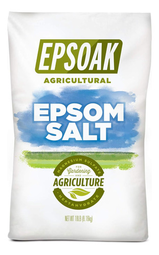 Sal De Epsom 18 Lb. Bolsa Granel Recerrable Sal De Epso...