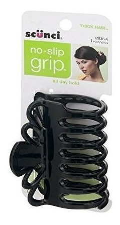 Scunci Thick Grip Crown Jaw Clip