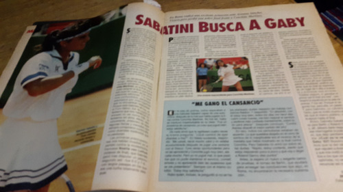 Revista El Grafico Nº 3840 Año 1993 Gabriela Sabatini Tenis