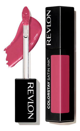 Labial Líquido Revlon Colorstay Satin Ink Tono Your Majesty
