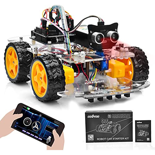 Osoyoo Robot Car Starter Kit Para Arduino Silencio S1z9f