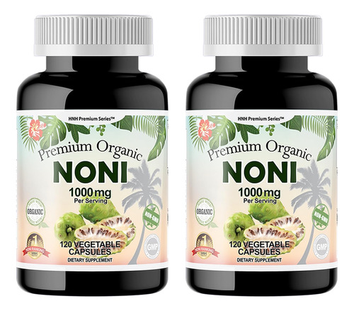 Dr.k&c Hnhusa Premium Organic Noni 1000 Mg 240 Capsulas Vege