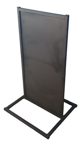 Cartel De Pie Pesado Mini Innograf - 1,10mts X 56cm Negro