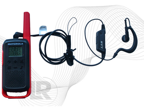 Kit 9 Fone Ptt Microfone Rádio Resistent Hytera Tc320 T210br