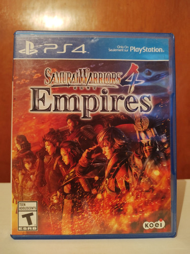 Samurai Warriors 4 Empires Ps4