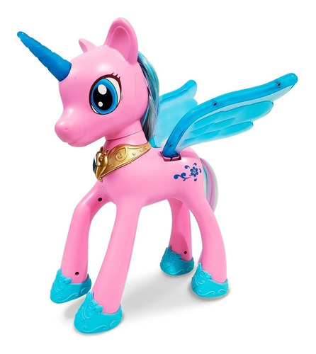 Brinquedo Unicornio Rosa Com Controle Remoto Da Toyng 43152