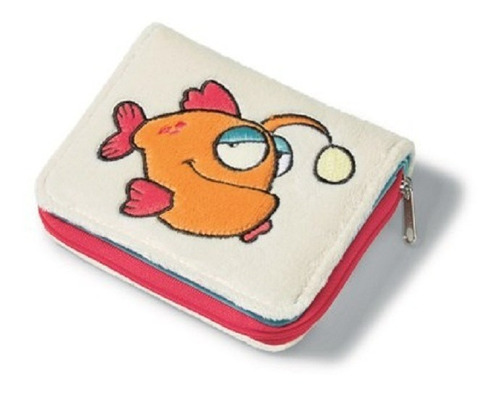 Cartera De Peluche Con Dibujo De Pez Marca Nici