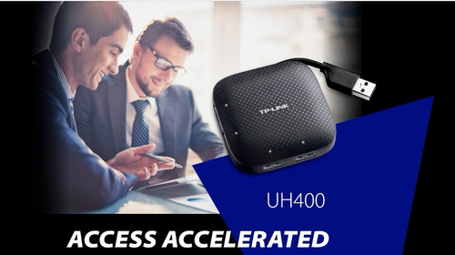 Imagen 7 de 8 de Hub Usb 3.0 Alta Velocidad Tp-link Uh400 De 4 Puertos Ofert