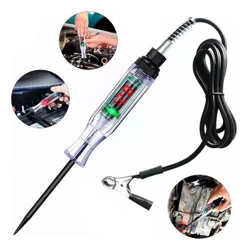 Probador De Corriente Automotriz 3 - 48v