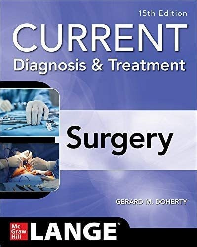 Libro: Current Diagnosis And Treatment Surgery, 15th Edition