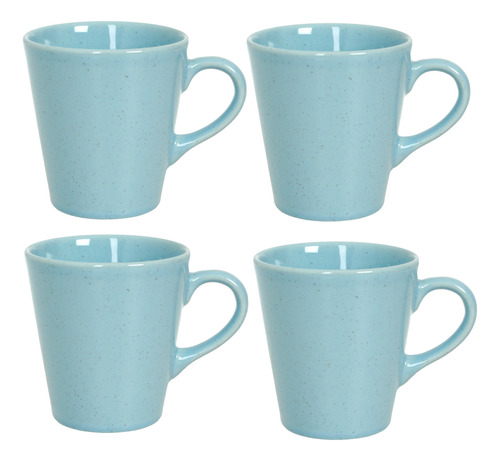 Set X 4 Jarro Taza Mug 350cc Turquia Cafe Te Ceramica Ezgi