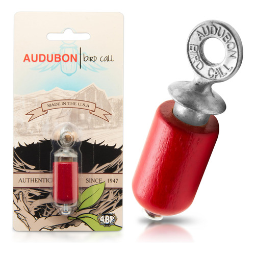Llamador De Aves Color Rojo Accesorio Natural