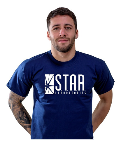 Flash Star Labs - Star Laboratories - Remera De Comics