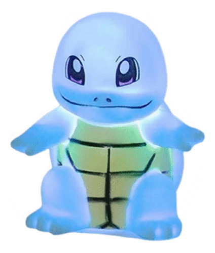 Pokémon Luminária Led Abajur Pikachu Squirtle Charmander