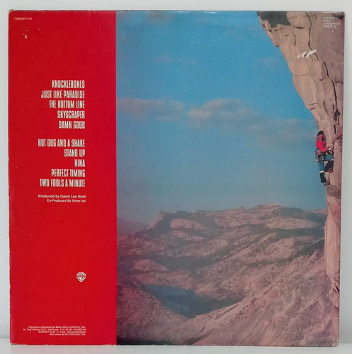 Lp David Lee Roth - Skyscraper Standard (Usado)