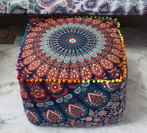 Funda De Puf Tradicional De Retazos Craft Kala