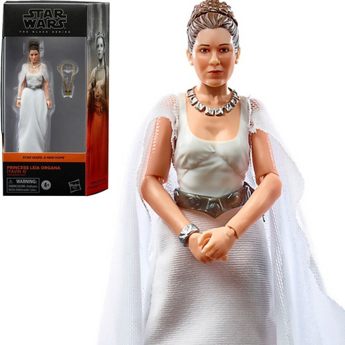 Princesa Leia Organa Yavin 4 Star Wars Black Series Nueva
