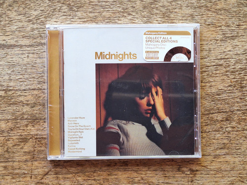 Cd Taylor Swift - Midnights (mahogany (2022) Usa Sellado R33