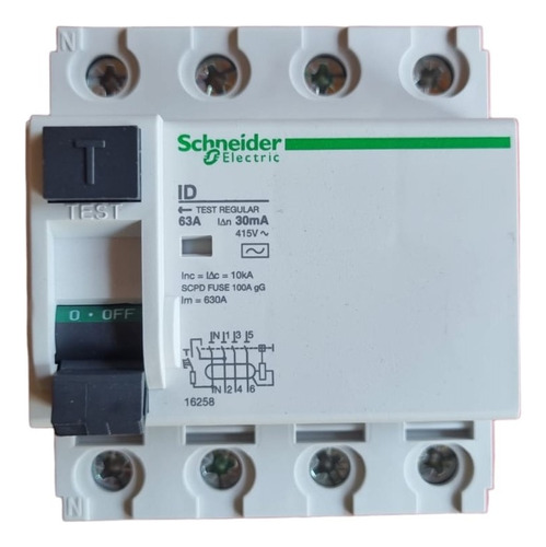 Schneider Diferencial 4p 063a 030ma (16258)