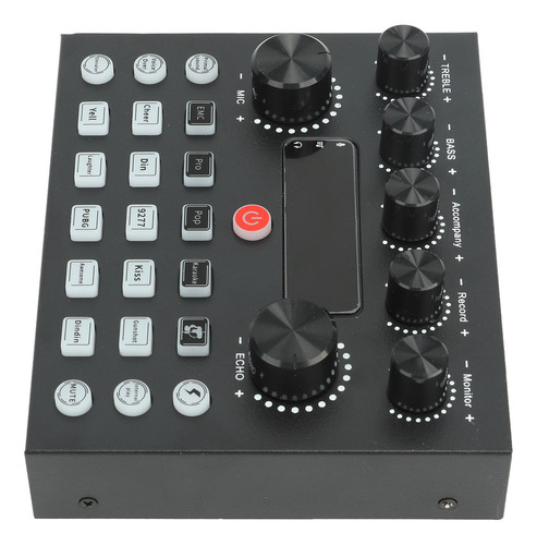 Tarjeta Multiefectos Mini Sound Podcast Mixer Live Card