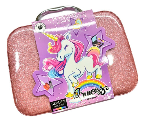 Valija De Maquillaje Niña Unicornio