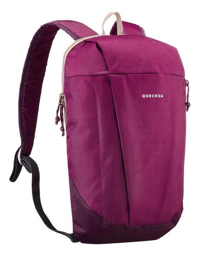 Quechua Maleta Morral Mochila Viaje 10l Deportivo Bolso Color Morado