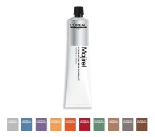 Kit Coloración permanente Majirel Rubio Muy Claro Ceniza tono nº9.1 rubio muy claro ceniza. para cabello