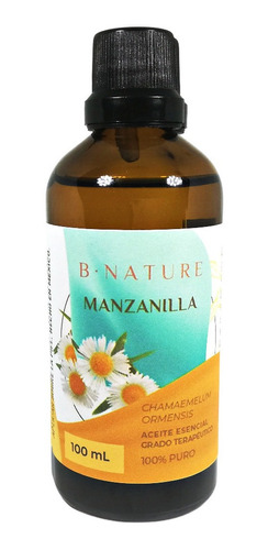 Aceite Esencial De Manzanilla Chamomila 100 Ml Bnature