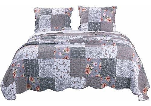 Juego De Colcha Giulia Gl-1812amsq Barefoot Bungalow, Tamaño