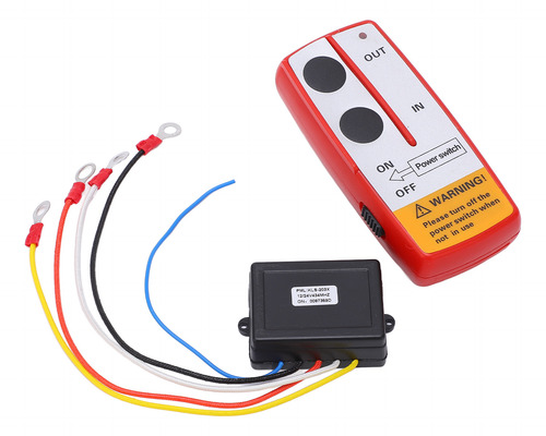 Controlador De Teléfono Rojo Rojo De 12 V, Cabrestante Unive
