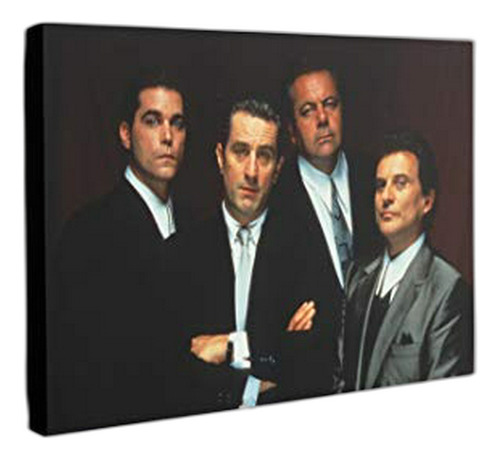 Póster De Cine Goodfellas En Lienzo (36 X24  Enmarcado)