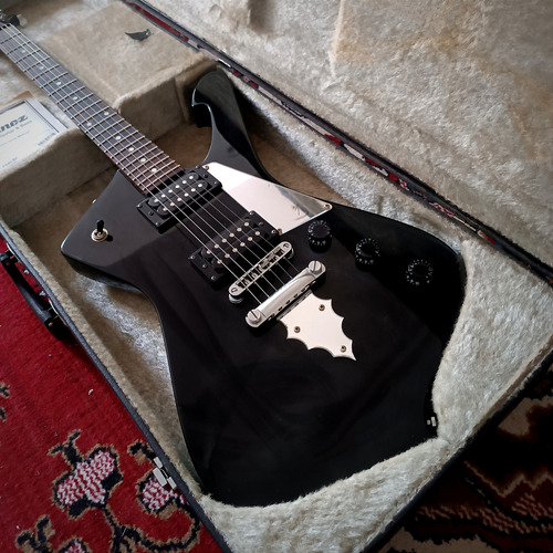 Ibanez Paul Stanley Ps40 ( Schecter, Ltd, Jackson, Iceman ) Diestro Negro Palo De Rosa (Usado)