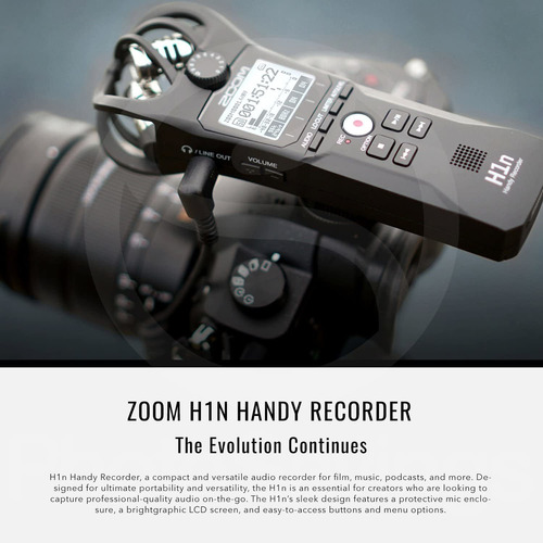 Zoom H1n - Grabadora Digital Portátil Y Portátil (16 Gb, Inc