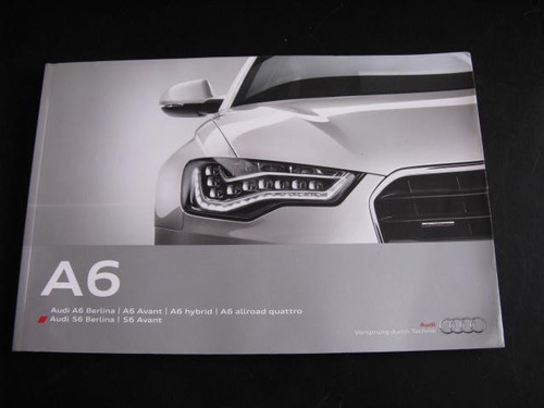 Mercurio Peruano: Libro Automotriz Auto Audi A6 L104