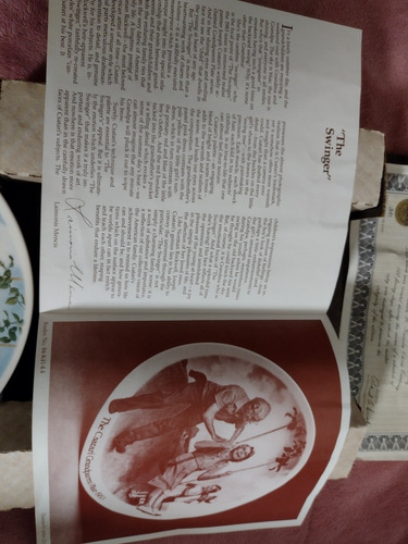 Plato Colección Csatari The Swinger Grandparents Vintage1983