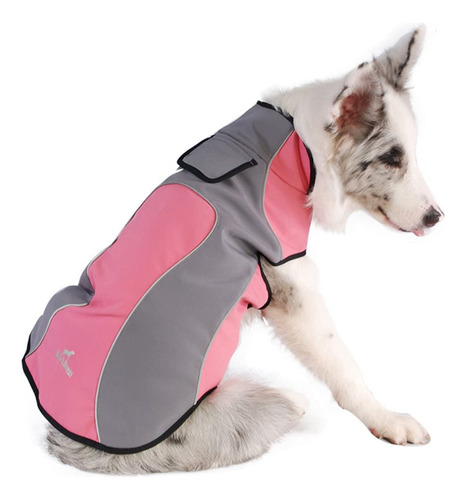 Fosinz Chaqueta De Perro Impermeable Al Aire Libre Capa Del