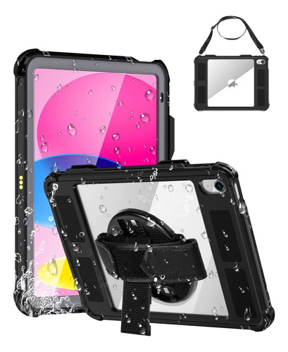 Aicase Funda Impermeable Para iPad De 10ª Generación Para.