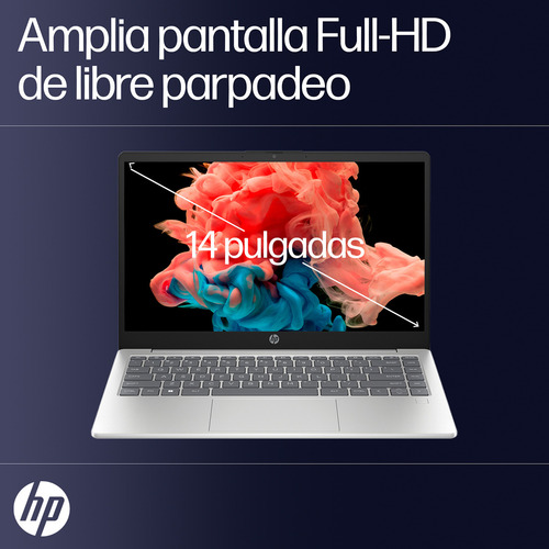 Laptop Hp 14-ep1001la Intel5 Ultra 8gb Ram 512gb Ssd 14 Fhd Plateado Natural
