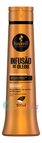 Kit Haskell Infusão De Òleos Nutrição Shampoo Cond Masc 500