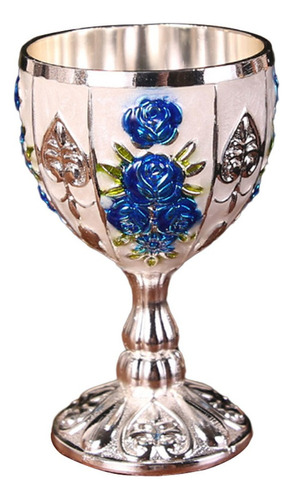 Classic Vin Metal Wine Goblet Carving Pattern