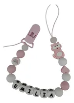 Comprar Portachupetes Personalizados Sin Tope De Letras De Silicona