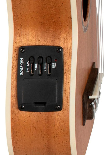 Ukulele Elétrico Stagg Soprano Us 30 Com Capa
