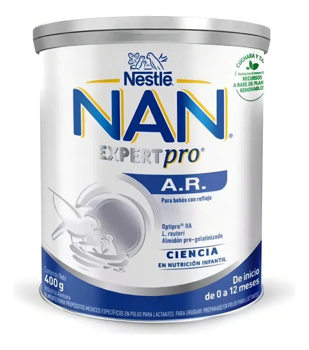 Leche de fórmula Nestlé Nan Expert Pro A.R. en polvo 400g