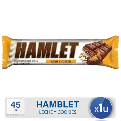 Chocolate Hamlet Leche Y Cookies Tableta - Mejor Precio