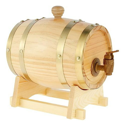 Barril De Madera Para Vino Y Licores Premium