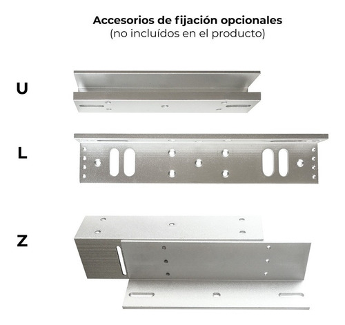 Cerradura Electromagnética 280kg Ca-el280-5, Sensor,led 12v