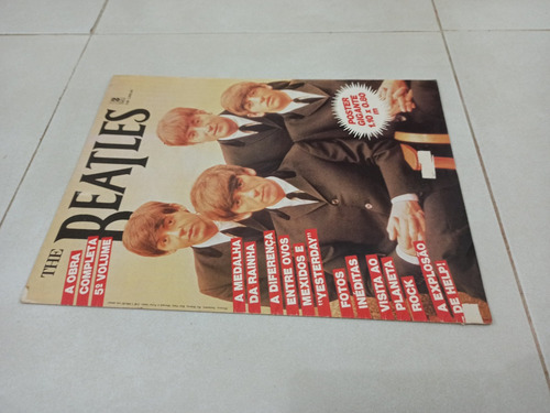 Revista Pôster The Beatles Som Três 5 (Usado)